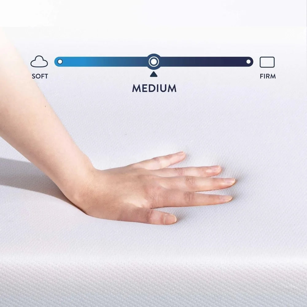 Ljustra 5 Inch Memory Foam Mattress Cooling Gel Twin Size Mattress