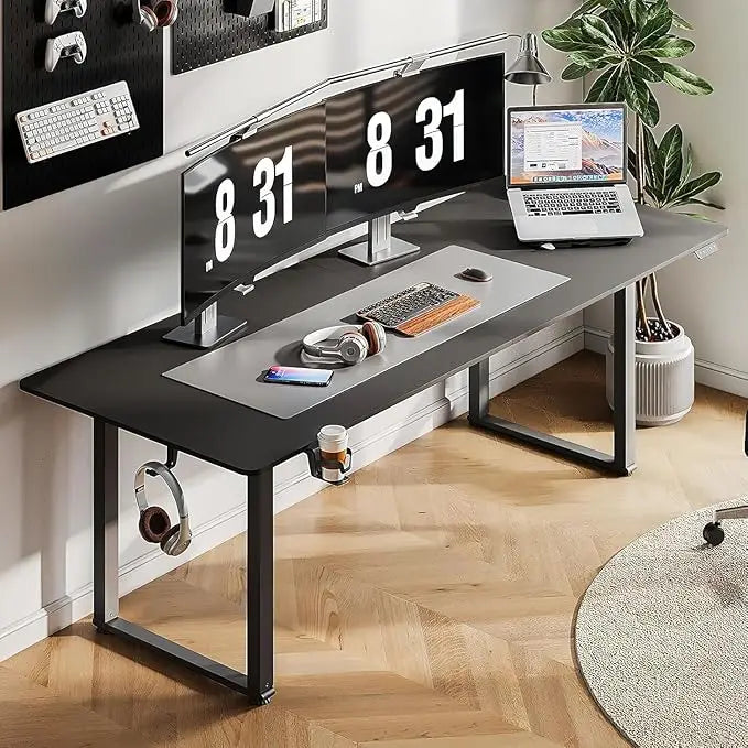 Ljustra 71x32 Inches Adjustable Height Stand Up Desk Dual Motor Memory Controller