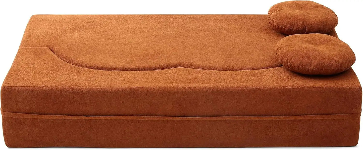 Ljustra Convertible Folding Sofa Bed Memory Foam Sleeper Couch