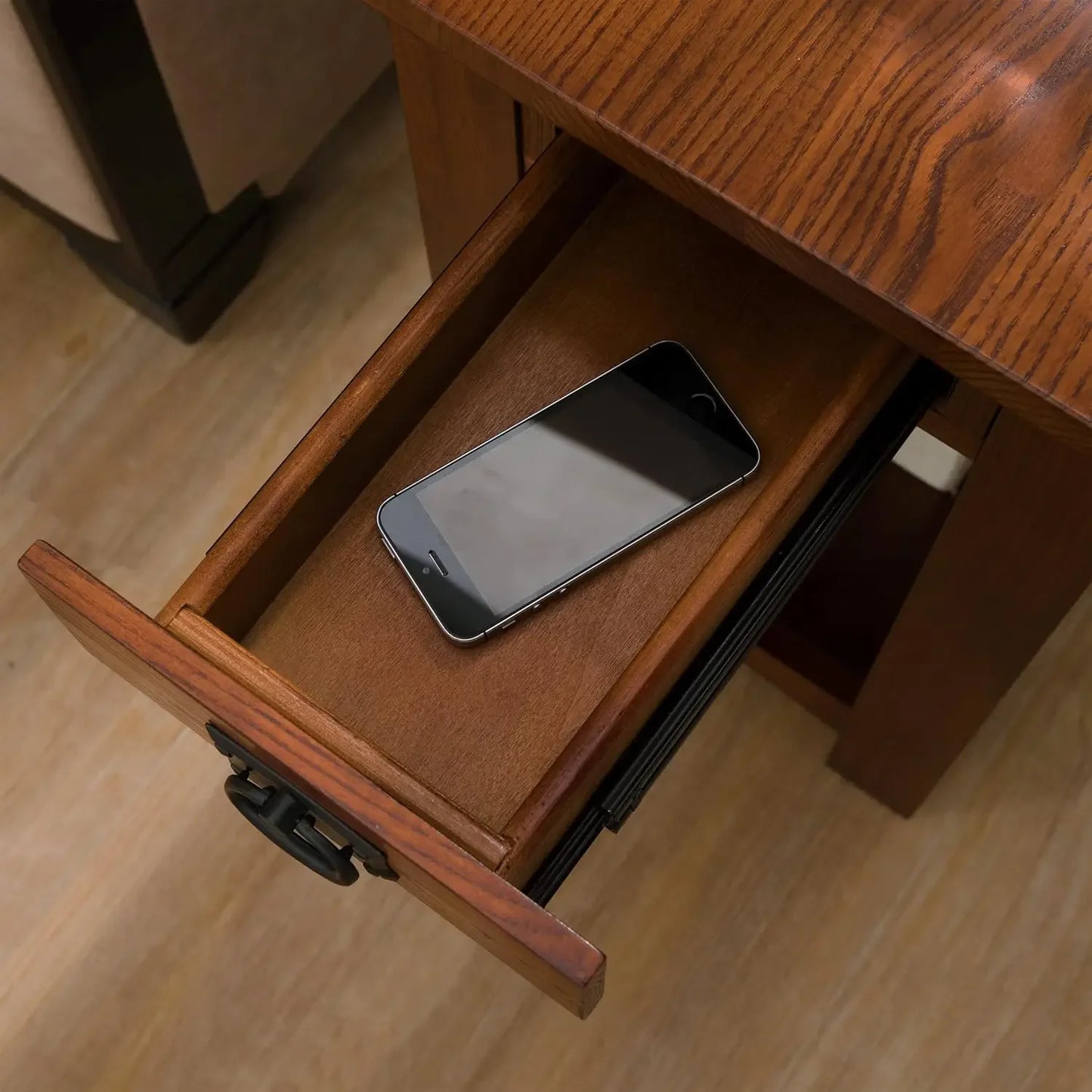 Ljustra Mission Impeccable One Drawer Side Table with Shelf Furniture