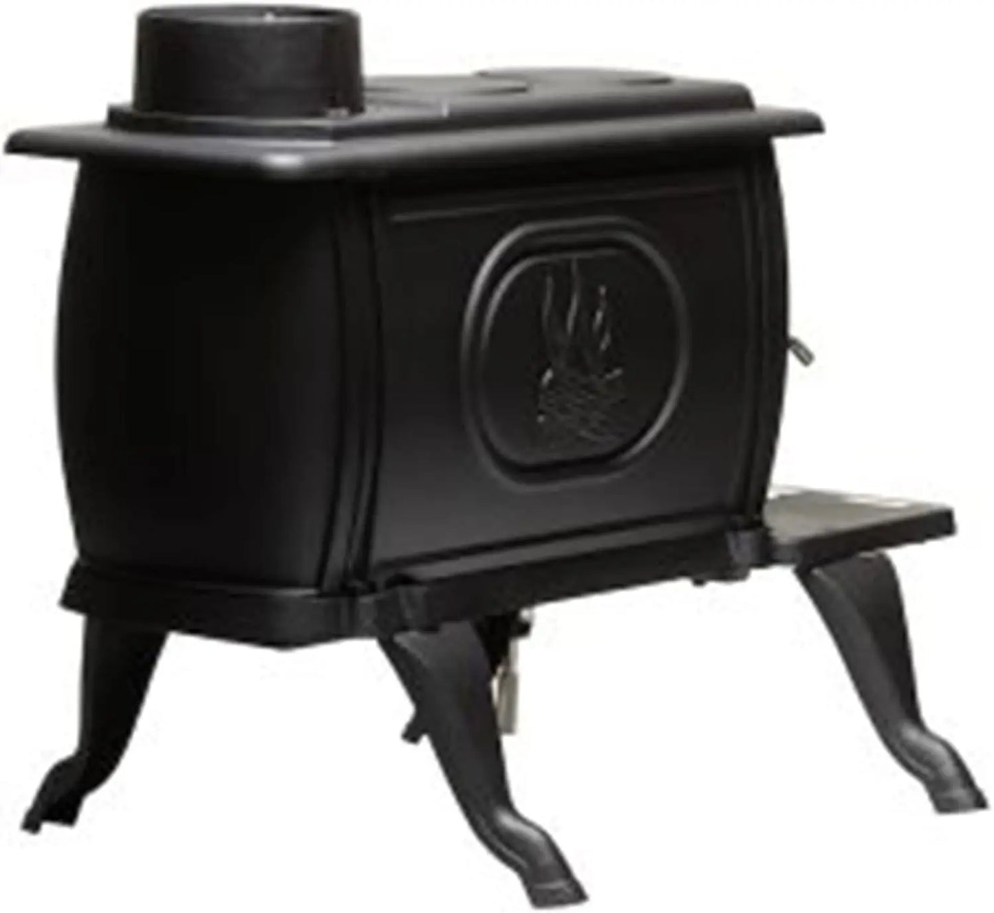 Ljustra Cast Iron Wood Stove 54000 BTUs Cool Touch Safety Handle