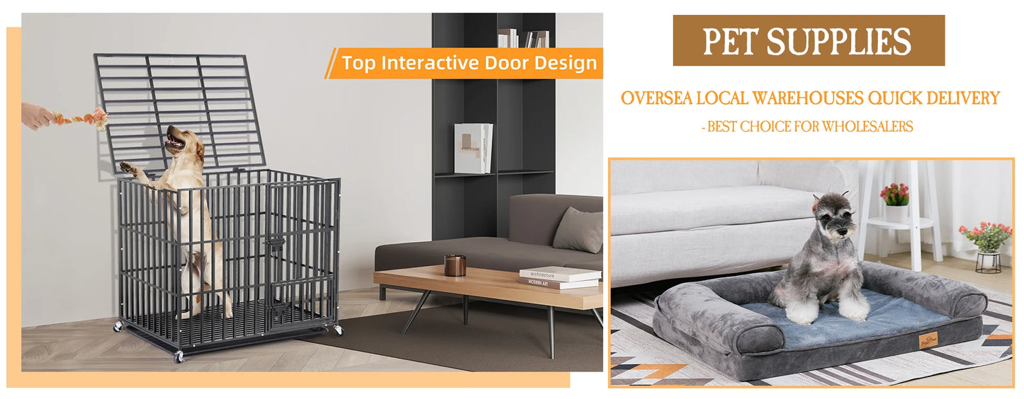 Large Dog Bed Soft Comfortable Removable Washable Cover Waterproof