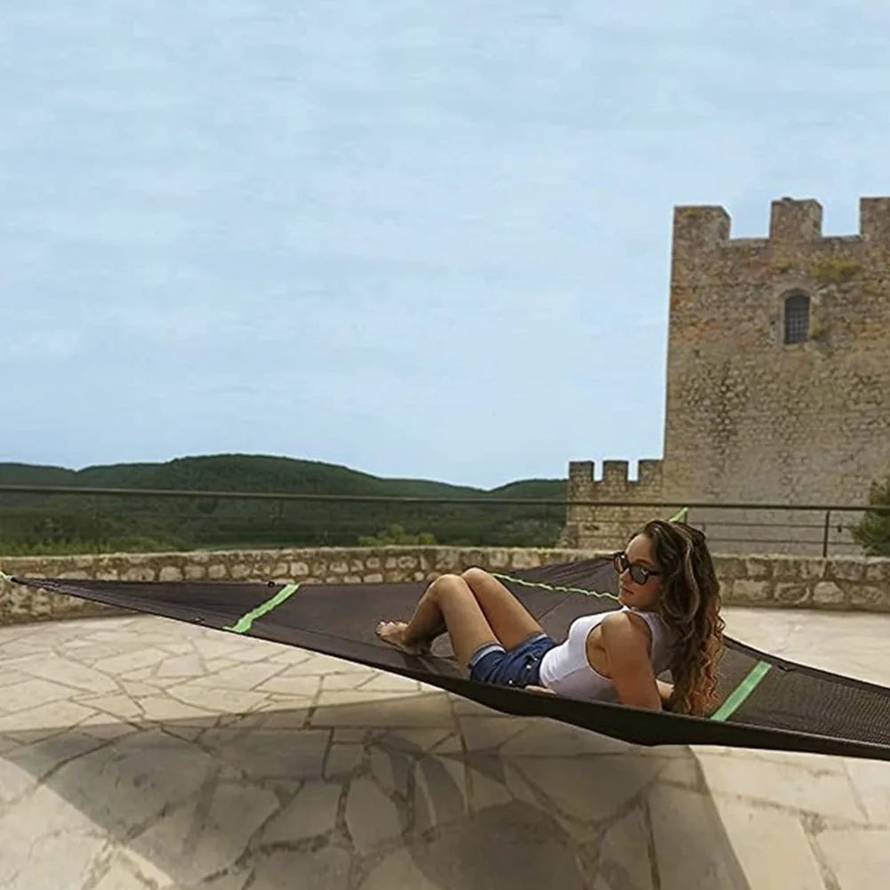 Portable Triangle Hammock Outdoor Bed Anti-Rollover Camping Equipment