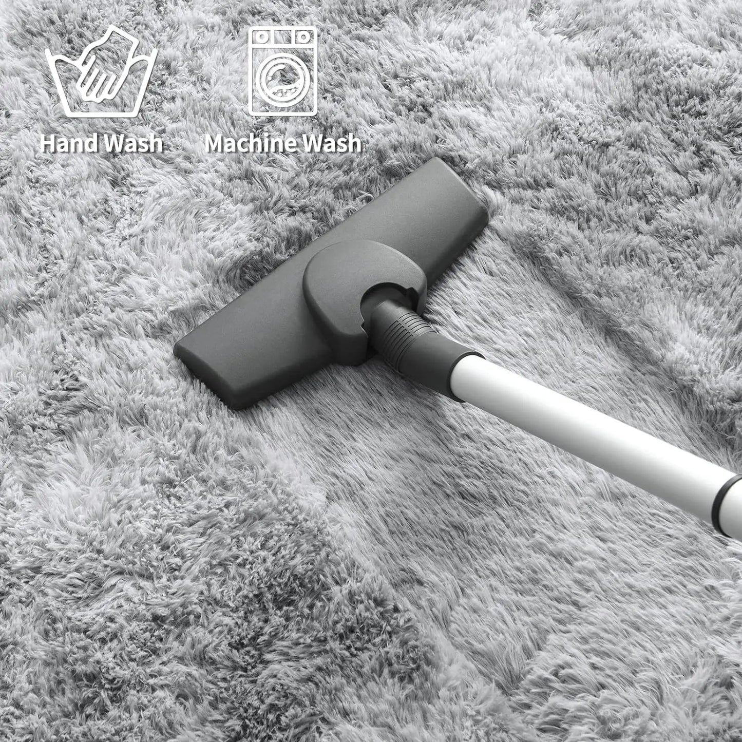 Fluffy Area Rugs for Bedroom Living Room Soft Fuzzy Non Slip Carpet