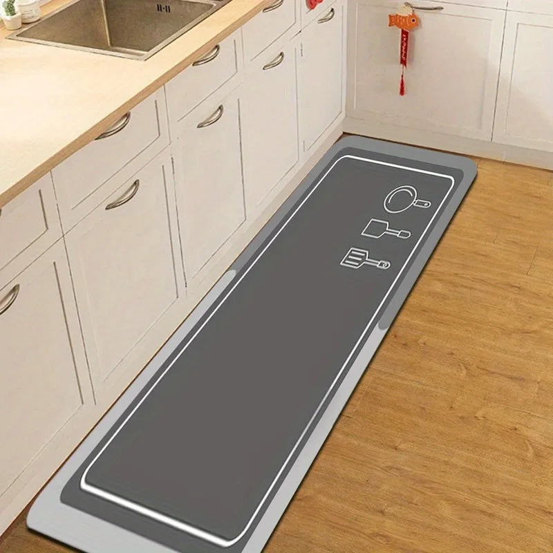 Adjustable Diatomaceous Earth Kitchen Absorbent Anti Slip Decorative Pads