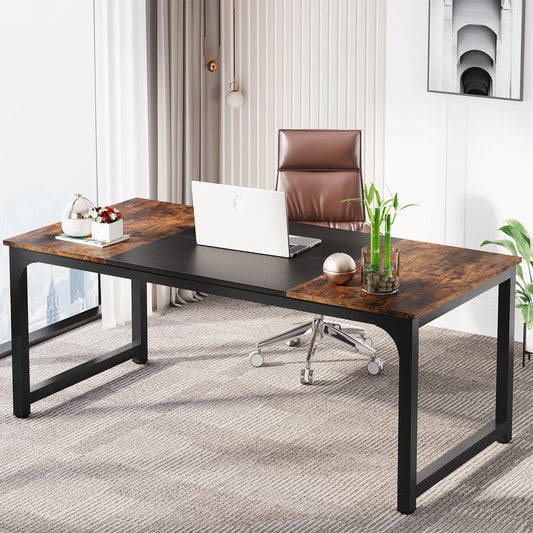 Ljustra Modern Computer Desk Large Office Study Writing Workstation