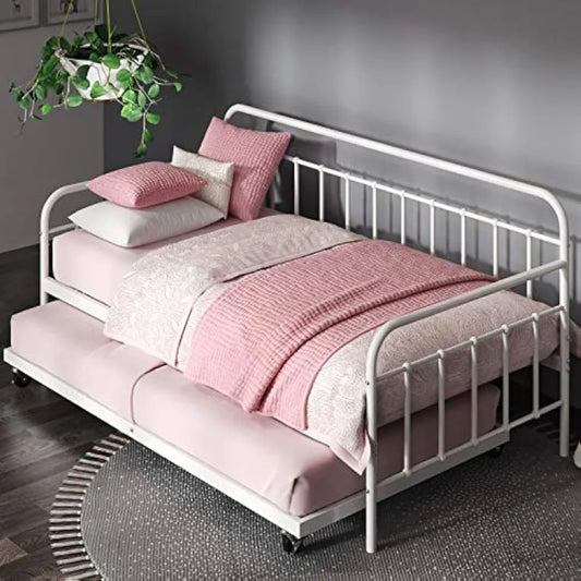 ZINUS Florence Twin Daybed and Trundle Frame Premium Steel Slat Support