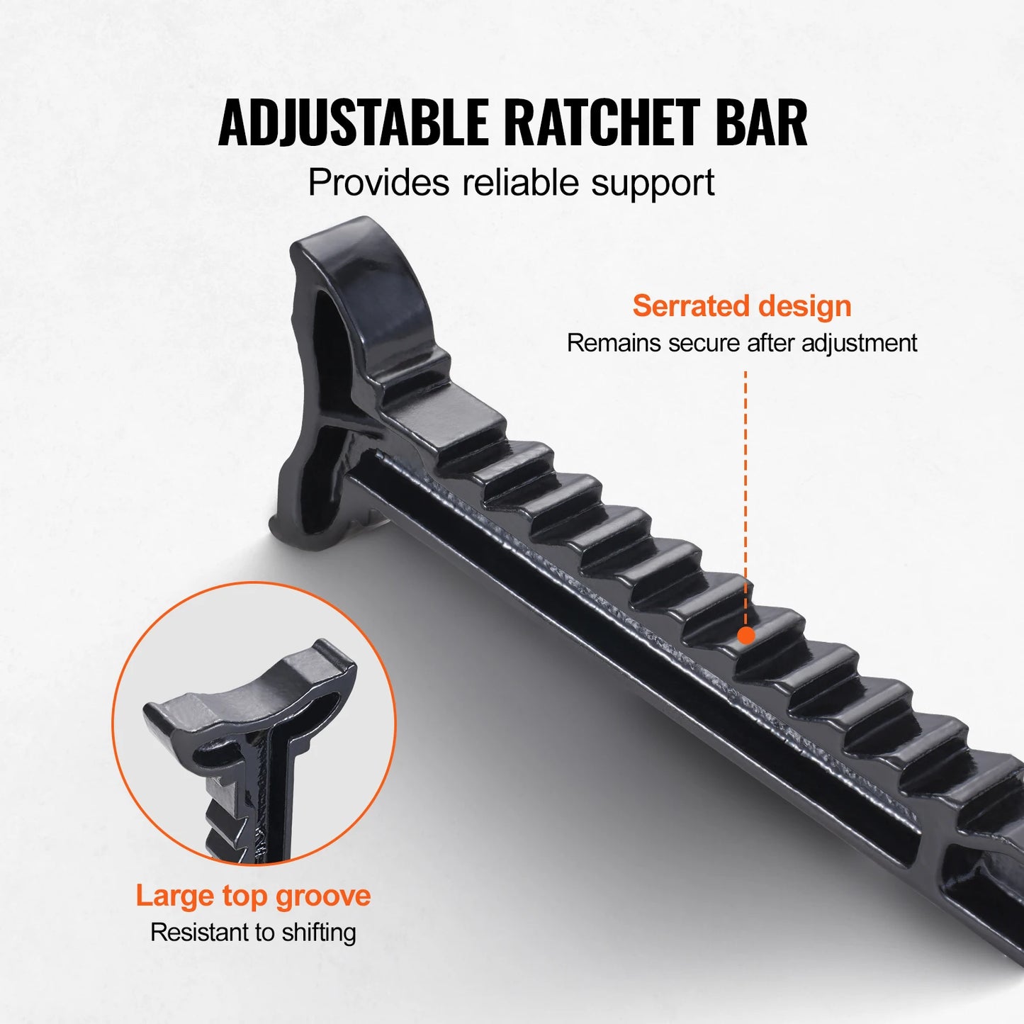 Ljustra Low Profile Floor Jack 2 Ton Hydraulic Car Jack Stands Combo