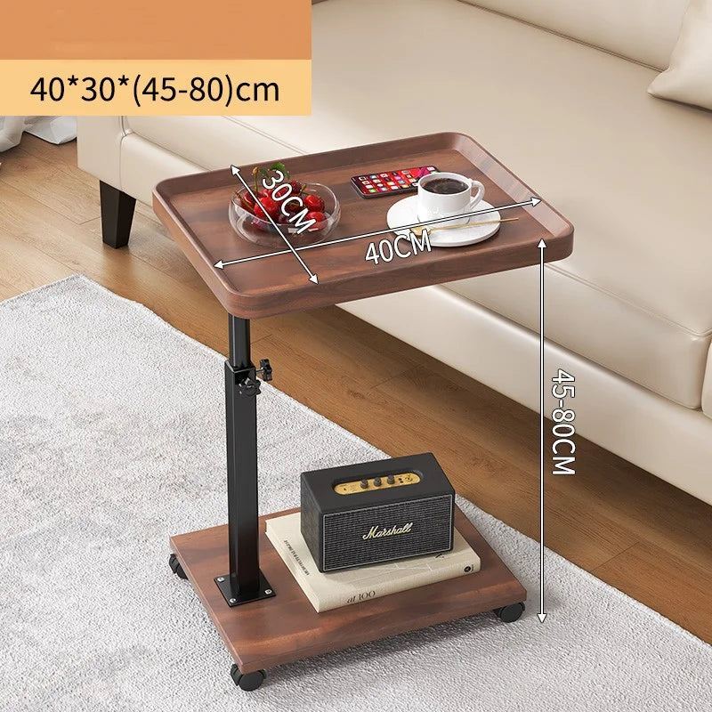 Ljustra C Shaped Side Table Mobile Coffee Table Modern Minimalist Design