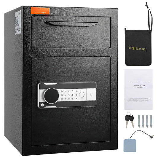 Ljustra 1.7/2.5 Cub Depository Safe Electronic Lock Drop Slot Secure Storage