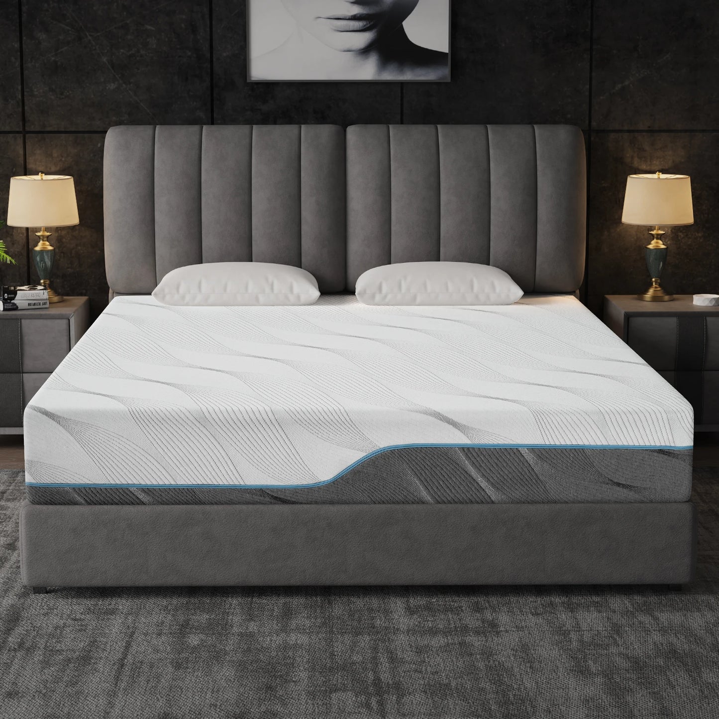 Ljustra Extra Firm Flippable Full Mattress for Back Pain Relief