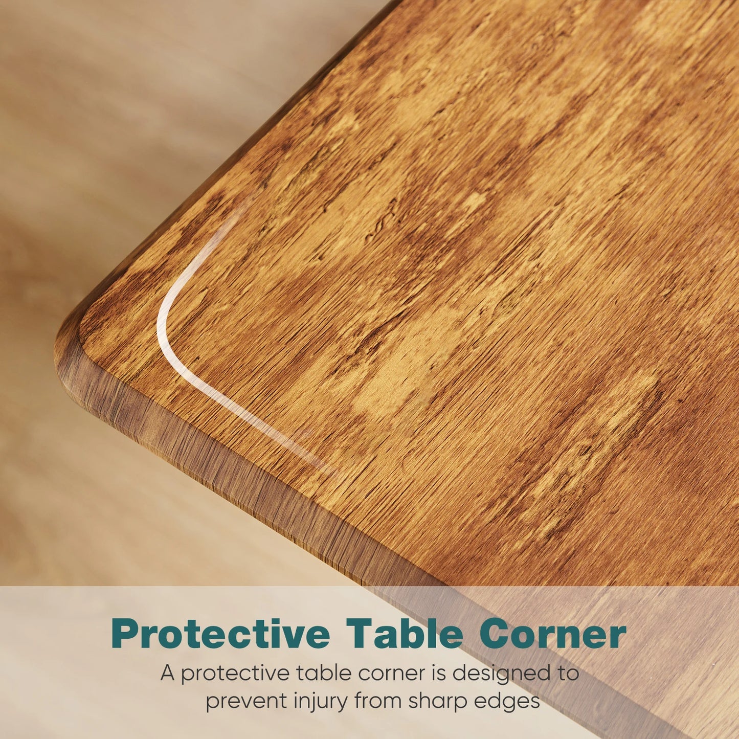 Height Adjustable Portable Computer Desk Mobile Workstation with Wheels