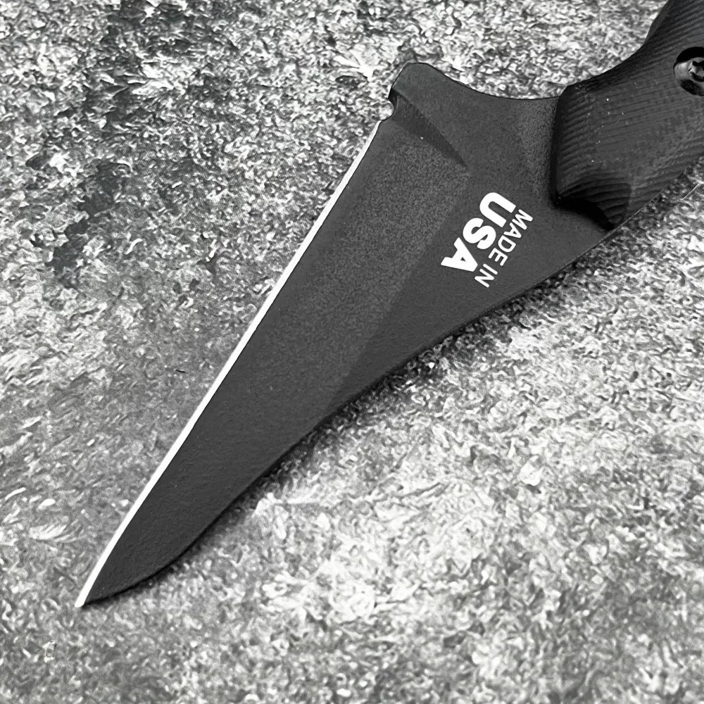 Ljustra TOPS Straight Knife G10 Handle Tactical Combat Self-defense Knife