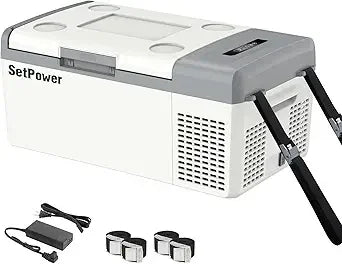 Ljustra RF25 12V Portable Electric Refrigerator Car Cooler 27 Quart