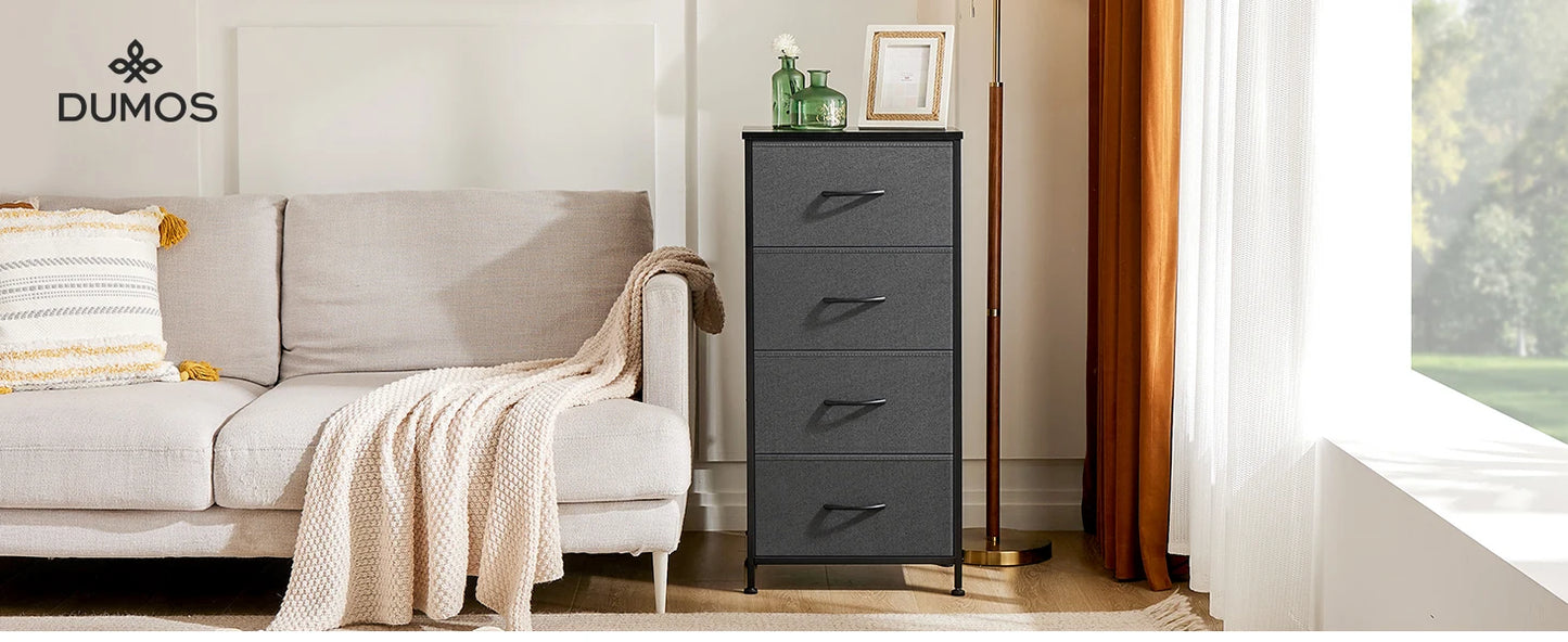 Ljustra Multifunctional Living Room Fabric Storage Cabinet Steel Frame
