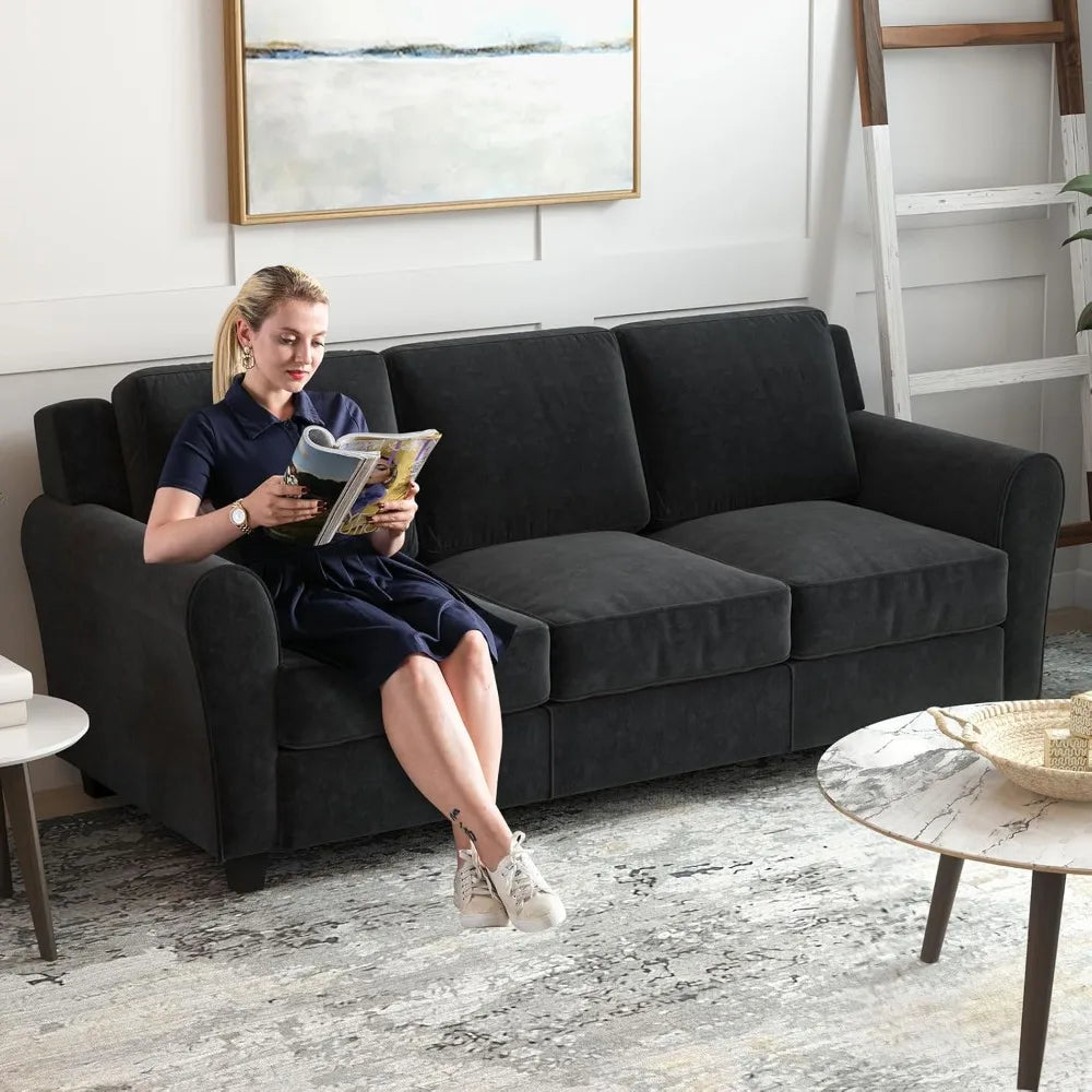 Modern 3 Seater Sofa Couch for Living Room Apartment Office