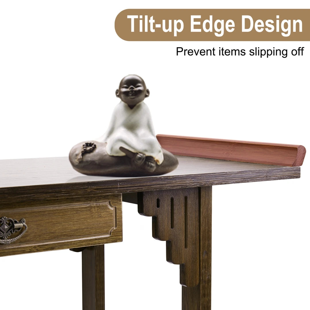 Modern Console Table with Drawer for Entryway Hallway Living Room