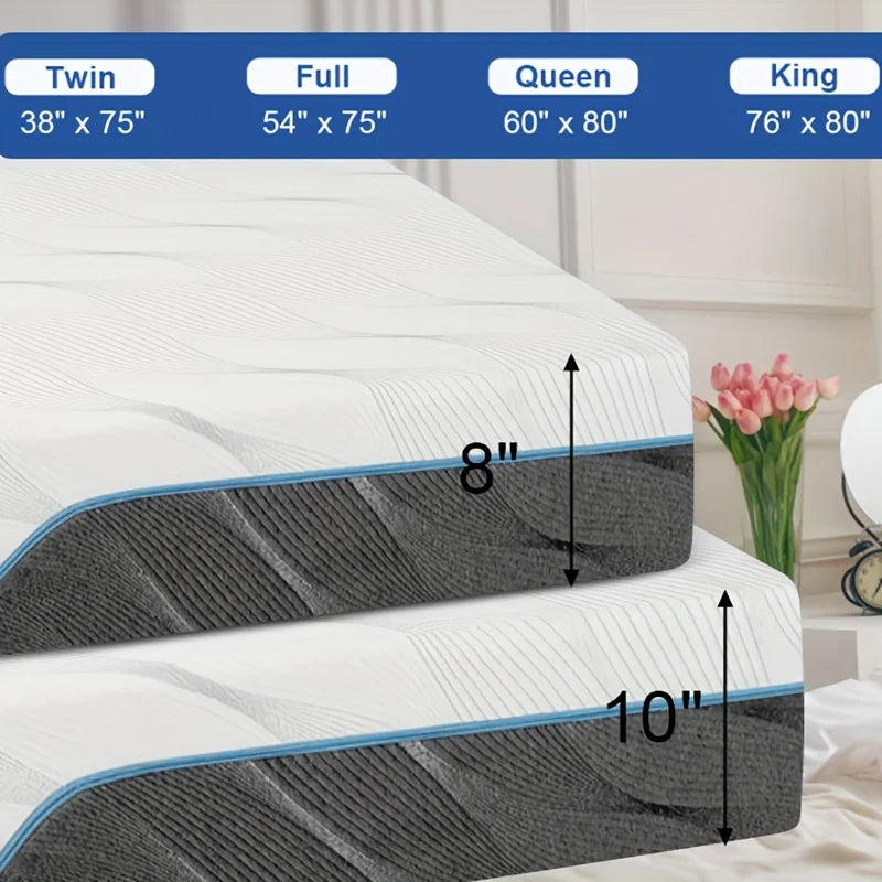 Ljustra Extra Firm Flippable Full Mattress for Back Pain Relief