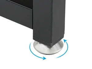 Ljustra Two Person Desk with Bookshelf Rustic Home Office Workstation