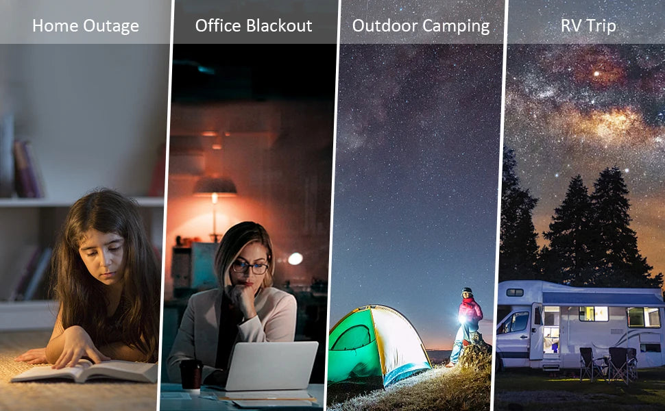 Ljustra 200W Portable Power Station 155Wh Solar Generator Power Bank