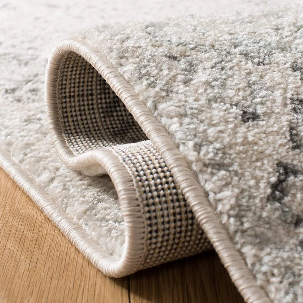 Large Area Rug Tulum Collection Moroccan Boho Non-Shedding Easy Clean