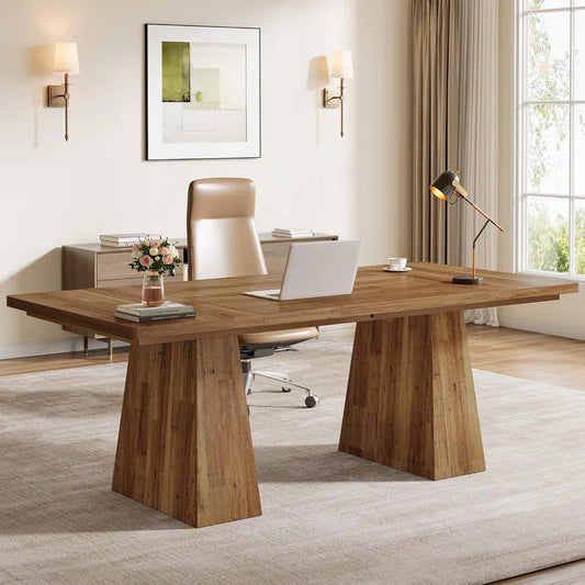 63 Inch Executive Desk Modern Office Computer Desk Workstation