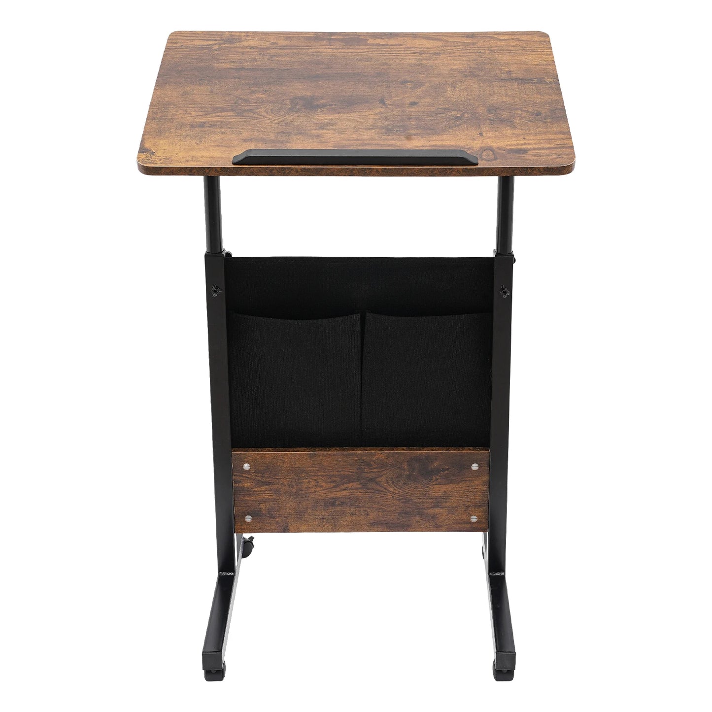 Adjustable Height Mobile Standing Desk Portable Office Study Table