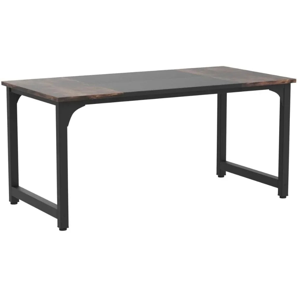 63 Inch Executive Desk Large Office Computer Desk Modern Workstation