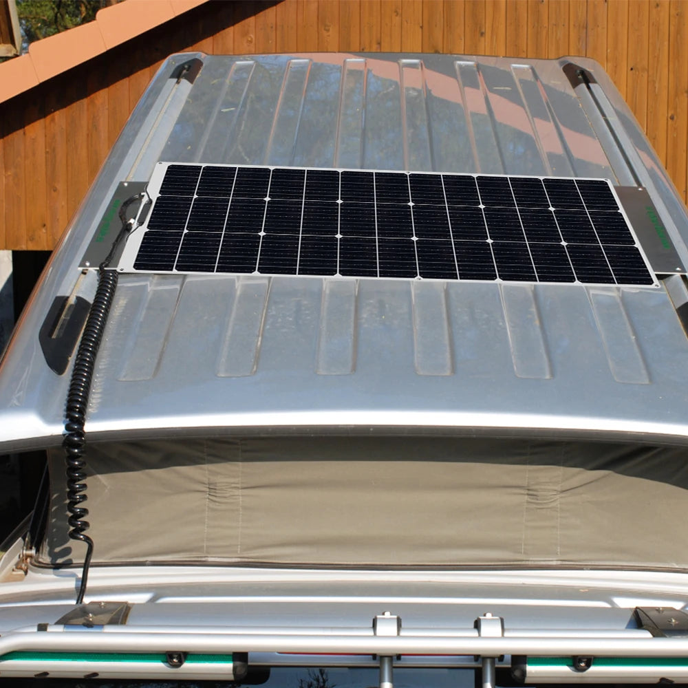 12V Solar Panel 150W 300W 450W Flexible Photovoltaic Charger for Camping