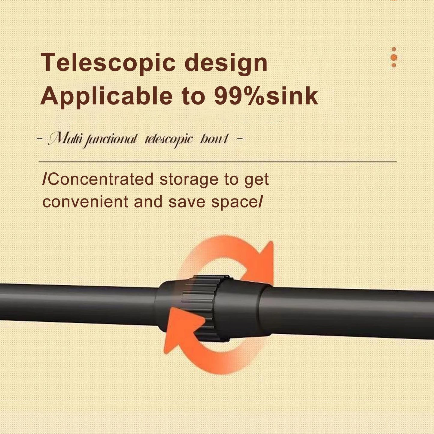 2 Tier Kitchen Storage Shelf Over Sink Adjustable Dish Drying Rack