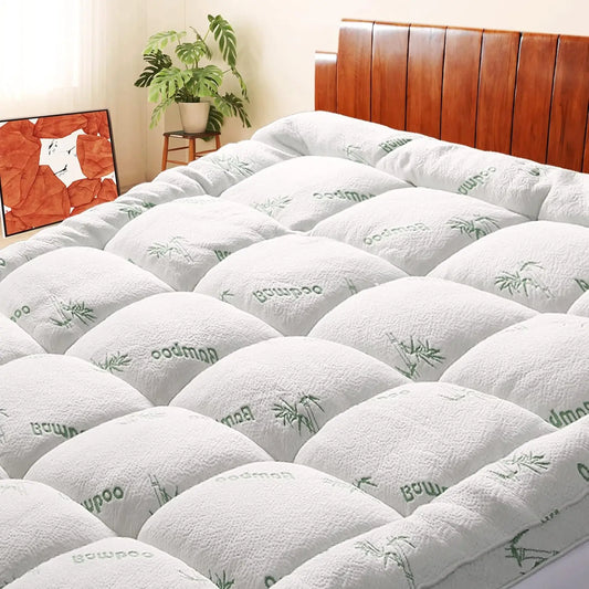 Ljustra Twin Size Cooling Mattress Topper Extra Thick Breathable Viscose