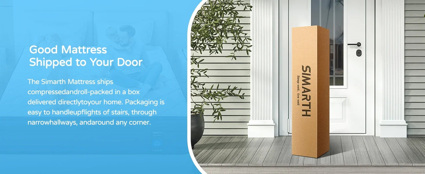 Ljustra King Size 12 Inch Memory Foam Hybrid Mattress Motion Isolation