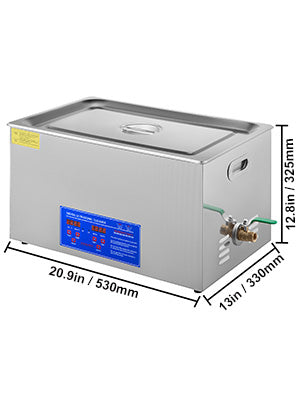 **** Ljustra Ultrasonic Cleaner 1.3-30L Powerful Digital Jewelry Washing Machine