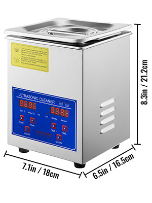 **** Ljustra Ultrasonic Cleaner 1.3-30L Powerful Digital Jewelry Washing Machine
