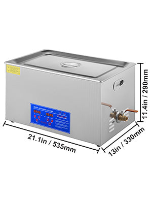 **** Ljustra Ultrasonic Cleaner 1.3-30L Powerful Digital Jewelry Washing Machine