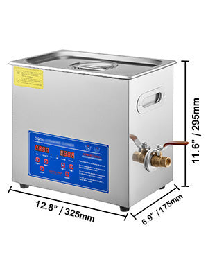**** Ljustra Ultrasonic Cleaner 1.3-30L Powerful Digital Jewelry Washing Machine