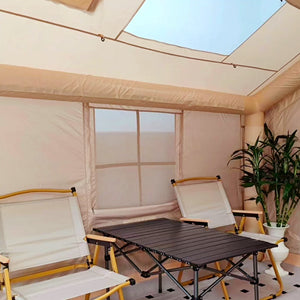 Inflatable Camping Tent 6-8 Person Quick Setup 80.73 Sq Ft 4 Season