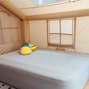 Inflatable Camping Tent 6-8 Person Quick Setup 80.73 Sq Ft 4 Season