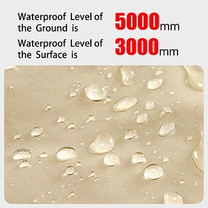 Large Inflatable Camping Tent Easy Setup Portable Tent with Hand Pump