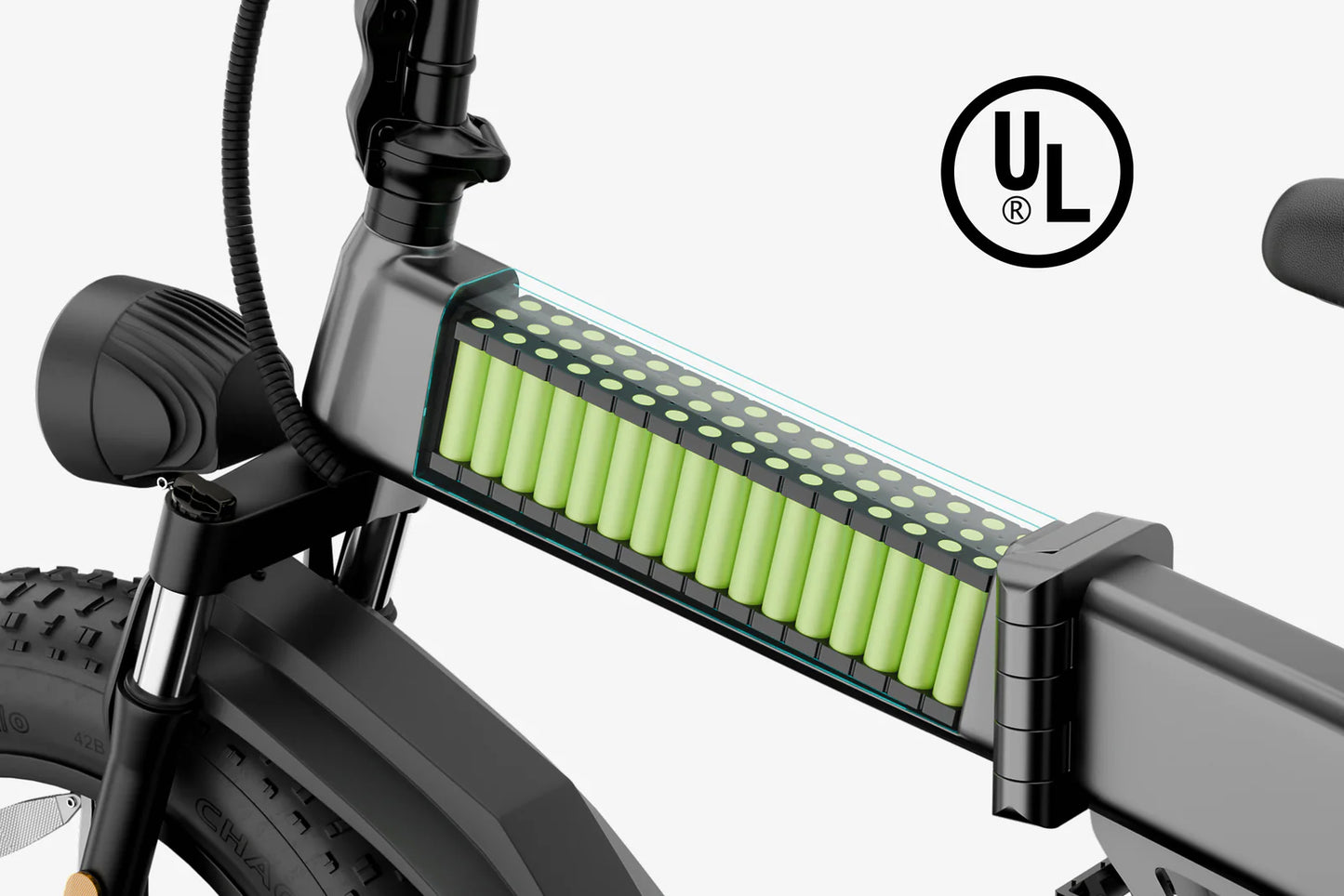 Folding Electric Bicycle 20" 1400W 28Mph 60Mile Urban Commuter Ebike