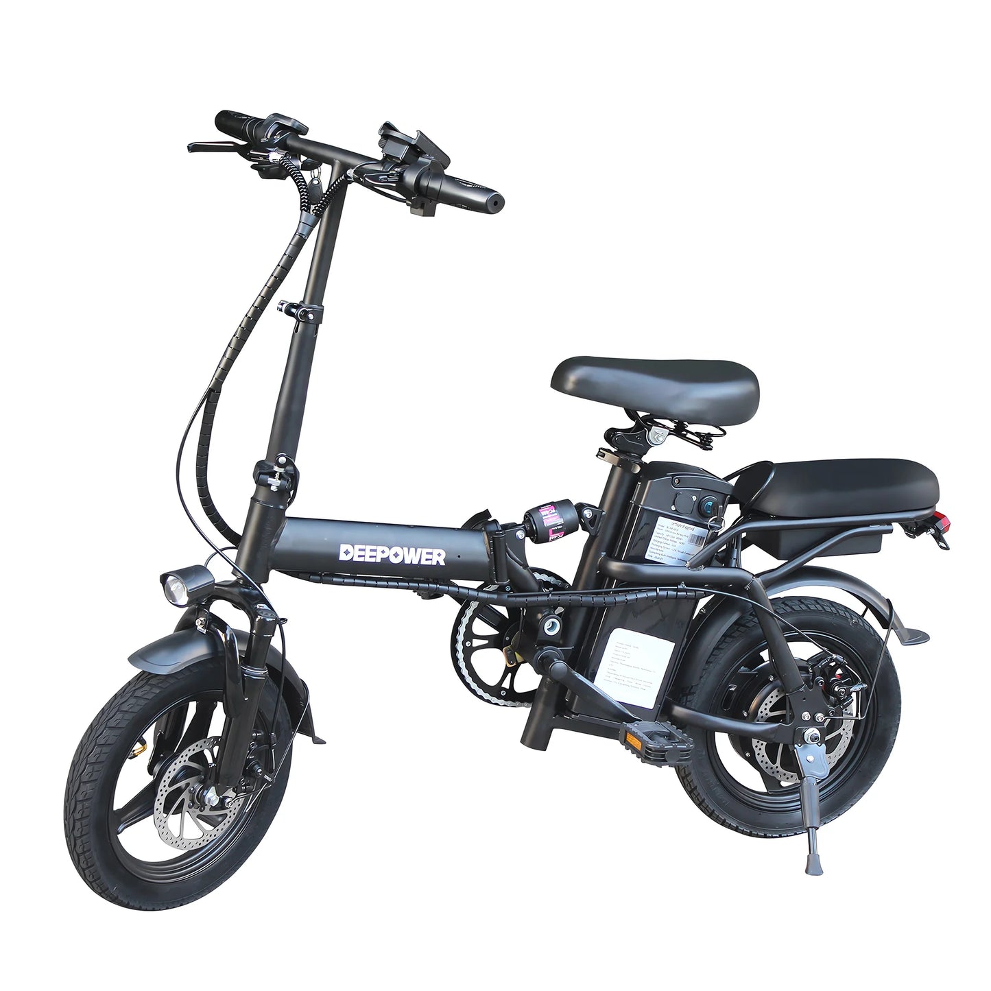 Ljustra 14 Inch Foldable Electric Bicycle 400W Motor City Commuting EBike