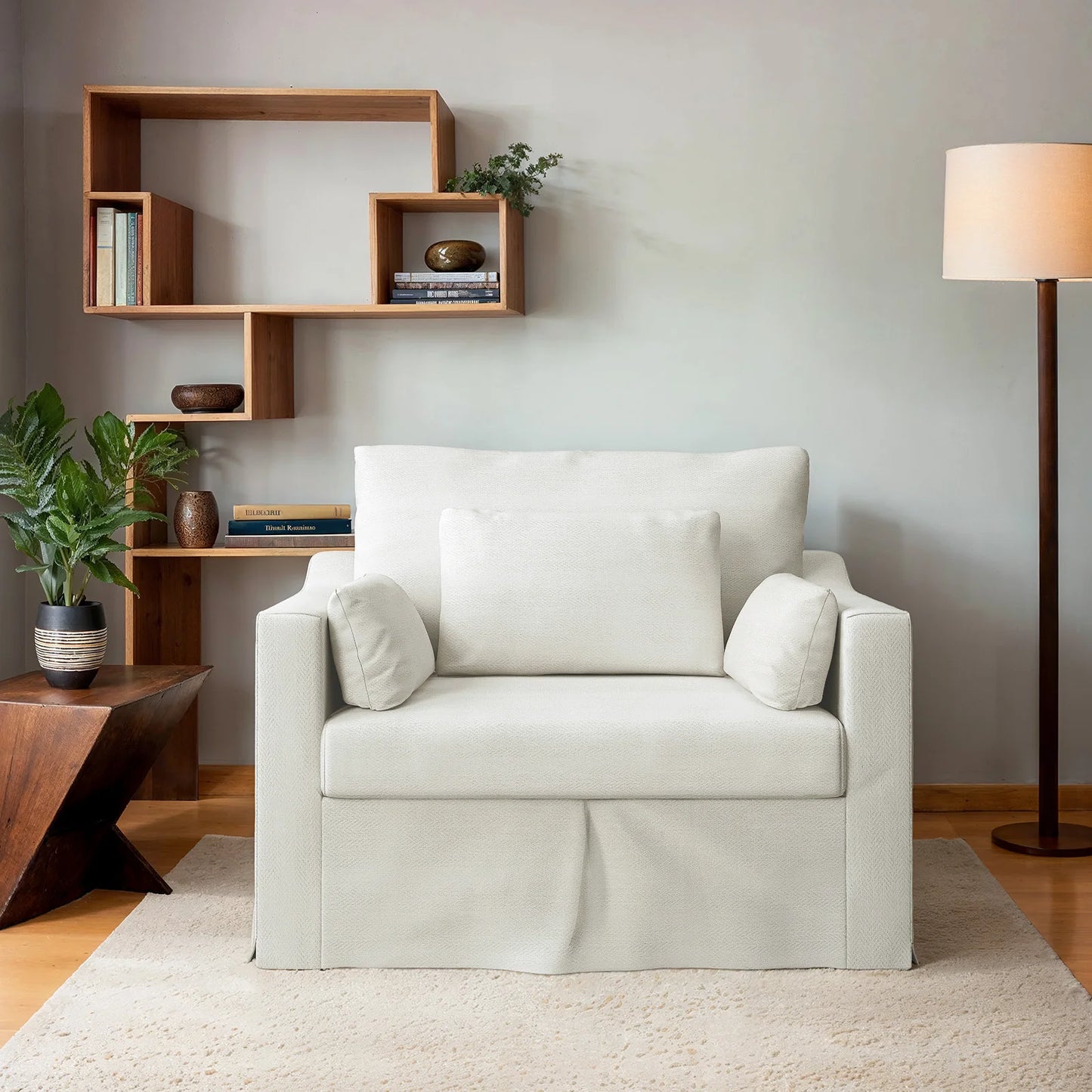 Ljustra Luxury Living Room Sofa Comfortable Couch Washable Cover