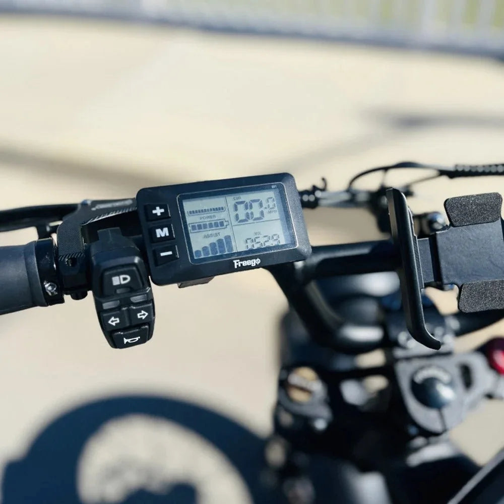 New FREEGO F0 Electric Bike 20 Inch Fat Tire Off Road E-bicycle 48V