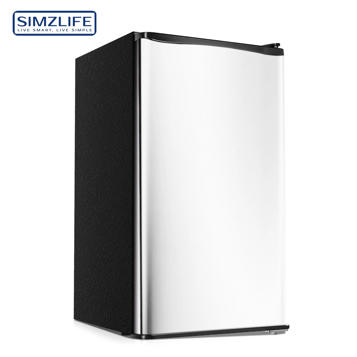Ljustra 3.2 Cu.Ft Mini Fridge Freezer Compact Refrigerator for Dorm Office