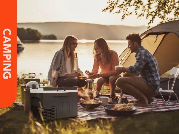 Portable Dual Zone Car Refrigerator 20L 30L Mini Fridge Cooler