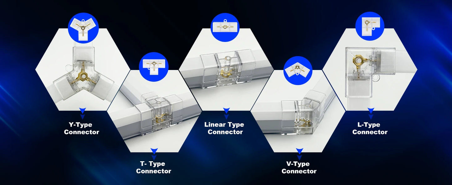Hexagon LED Garage Lights 192W 26400LM Super Bright Ceiling Lights