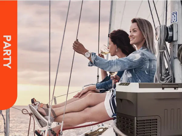 Portable Dual Zone Car Refrigerator 20L 30L Mini Fridge Cooler