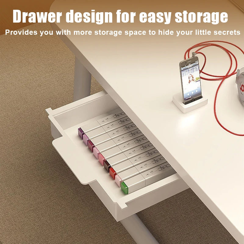 Multi-functional Folding Desk Laptop Table Space-Saving Bay Window Desk