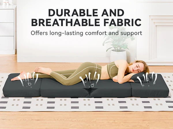 Ljustra Convertible Folding Sofa Bed Sleeper Chair Modern Living Room