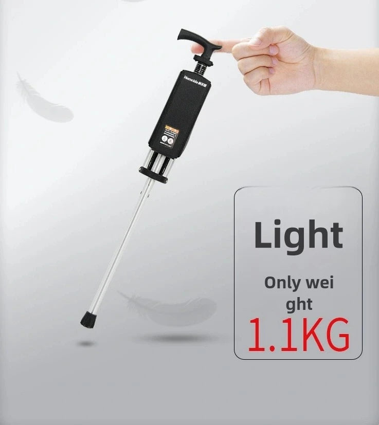 Portable Folding Cane Chair 2-in-1 Outdoor Travel Seat Lightweight